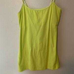 Lime green cami